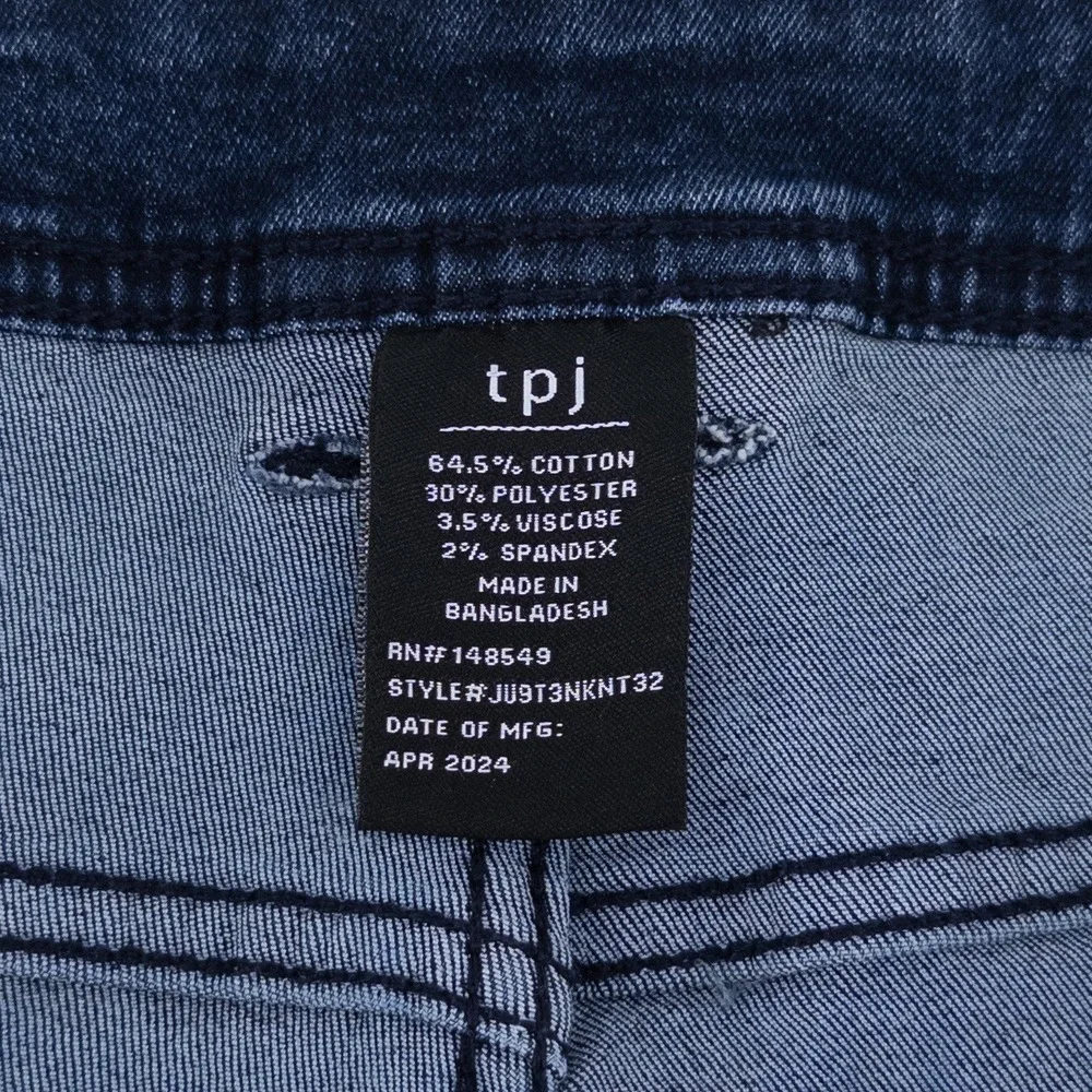 The Perfect Jean‎ TPJ Mens 36x32 Athletic Fit Blue Dark Wash Stretch Denim Jeans